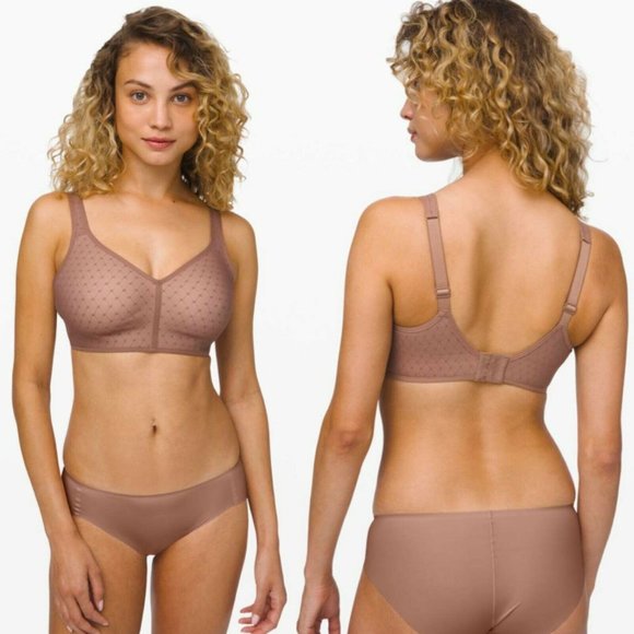 lululemon athletica Other - Lululemon Like Nothing Bra * Lace in Dusty Bronze